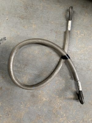 Steel Wire Rope Sling, PVC Coated - 2.16T, 2m